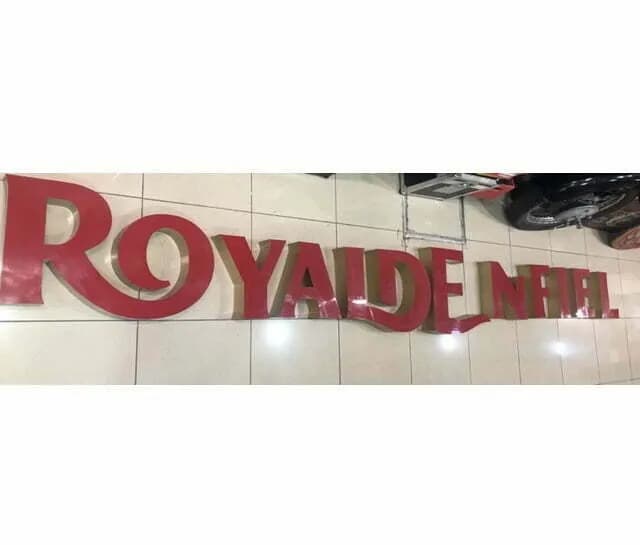 Cartel luminoso Royald Enfiel gran tamaño