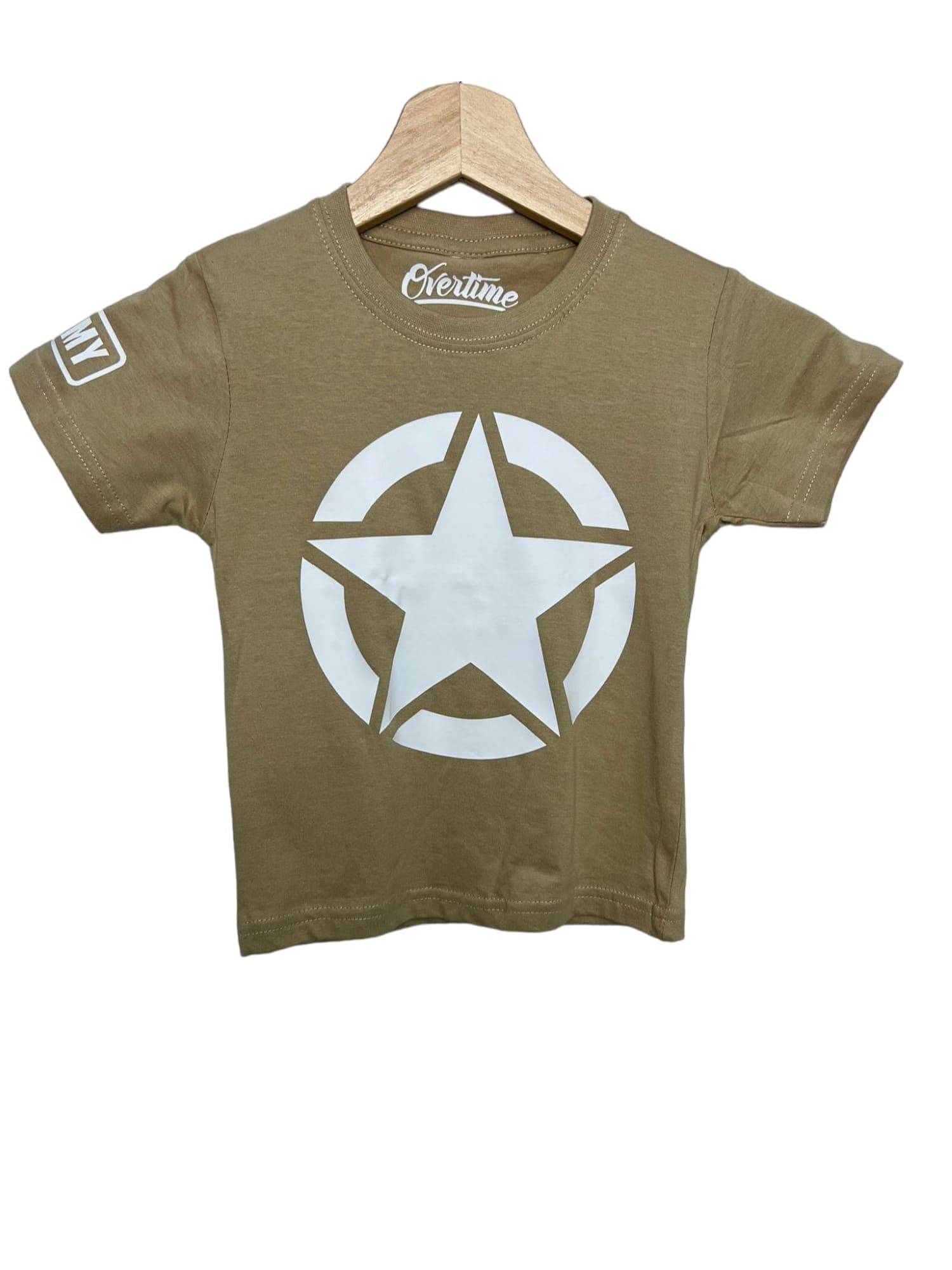 Camiseta Beige Army Niño
