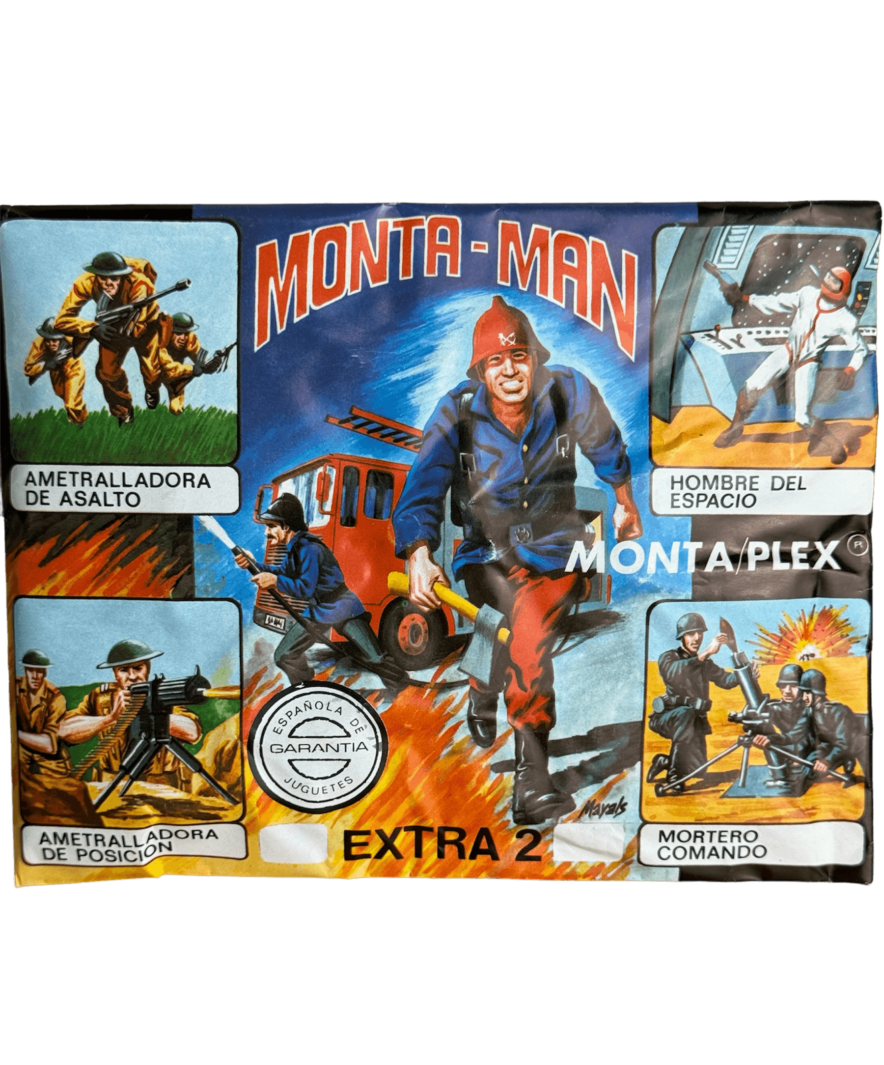 Monta- Man bombero extra2 original y sin abrir