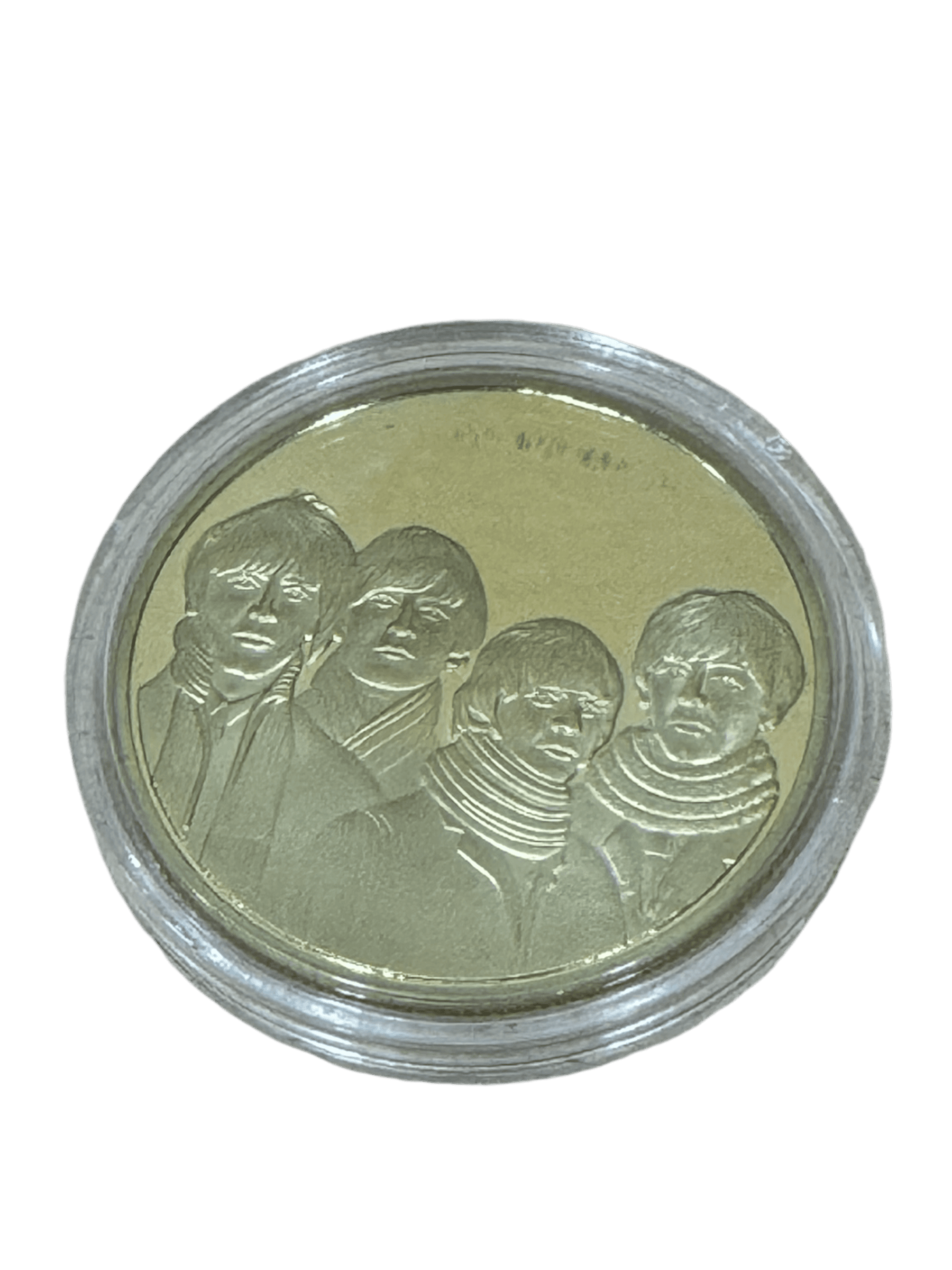 The Beatles  Exclusiva moneda de Oro  homenaje