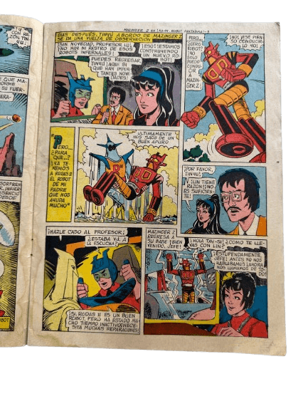 MazingerZ - Cómic - Año 1979