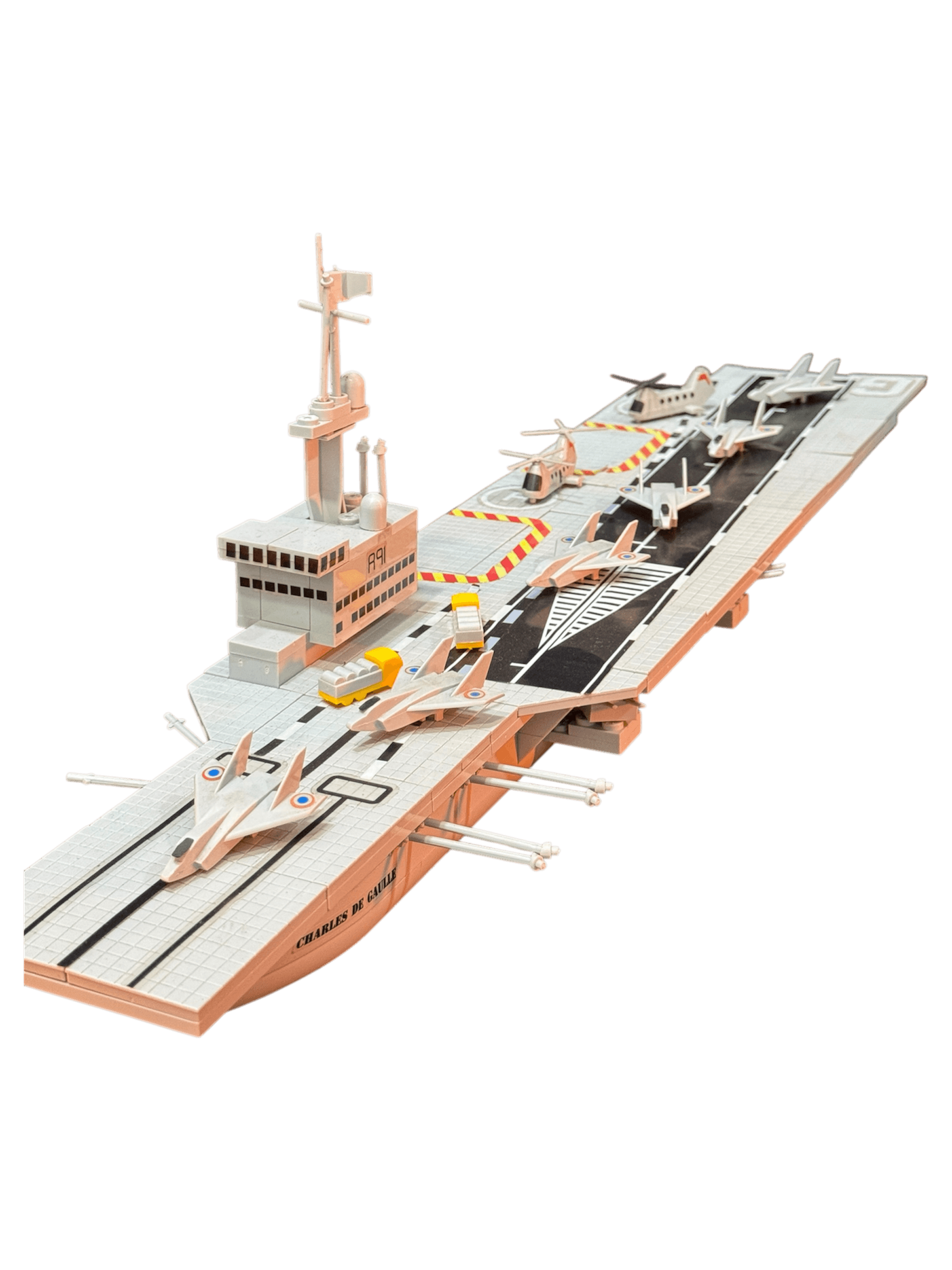 Tente portaaviones frances Charles de Gaulle