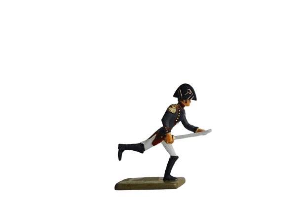 Figura Oficial de Infantería en Carga