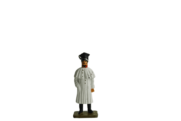 Figura Soldado con capote de invierno