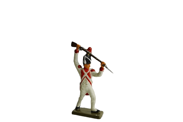 Figura Infante en posición de asalto con bayoneta