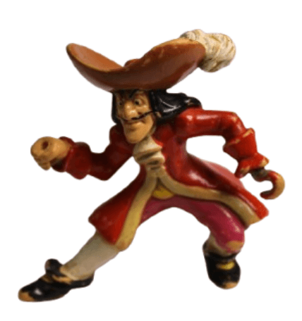 Figura Capitán Garfio de Juguete