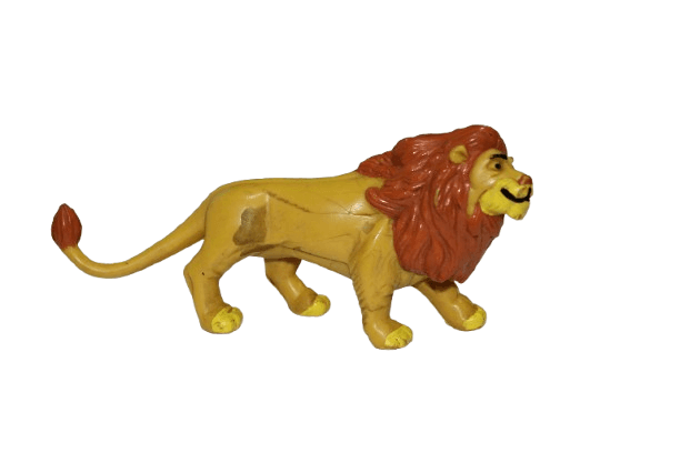 Figura de León de Juguete