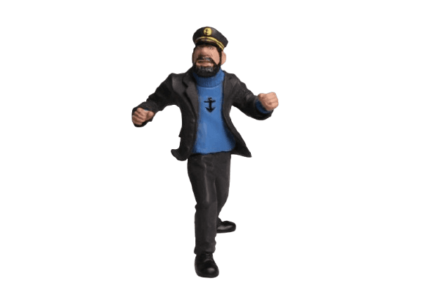Figura Capitán Haddock de Juguete
