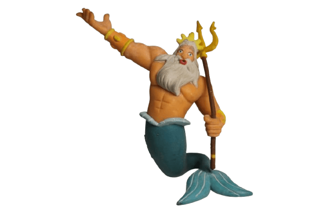Figura Rey Tritón de Juguete