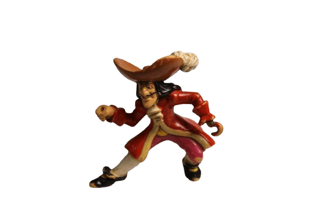 Figura Capitán Garfio de Juguete