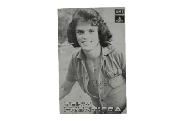 Tarjeta Promocional de Tony Frontiera