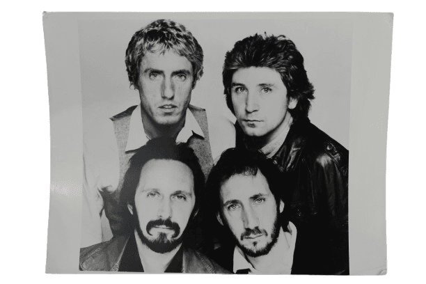 Tarjeta Promocional de Prensa de The Who