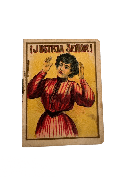 Cromo Antiguo de la serie ¡Justicia Señor!