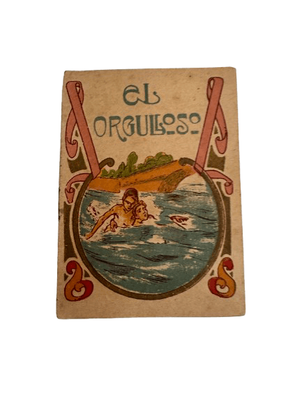 Cromo antiguo de la serie ¡Que horror!