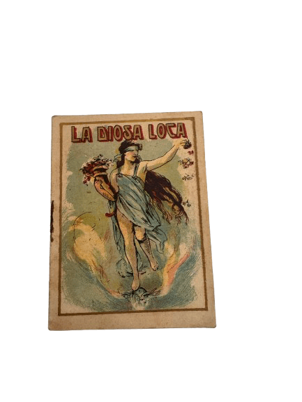 Cromo antiguo de la serie La Diosa Loca