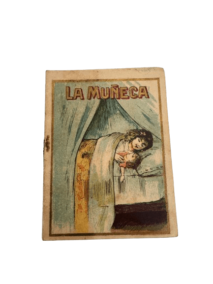 Cromo antiguo de la serie La Muñeca