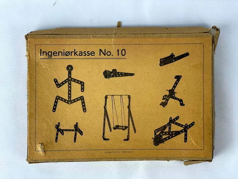 Meccano Ingeniørkasse No. 10 1940