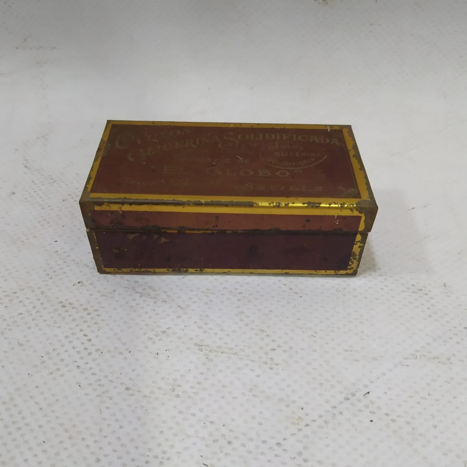 Caja glicerina farmacia sevillana