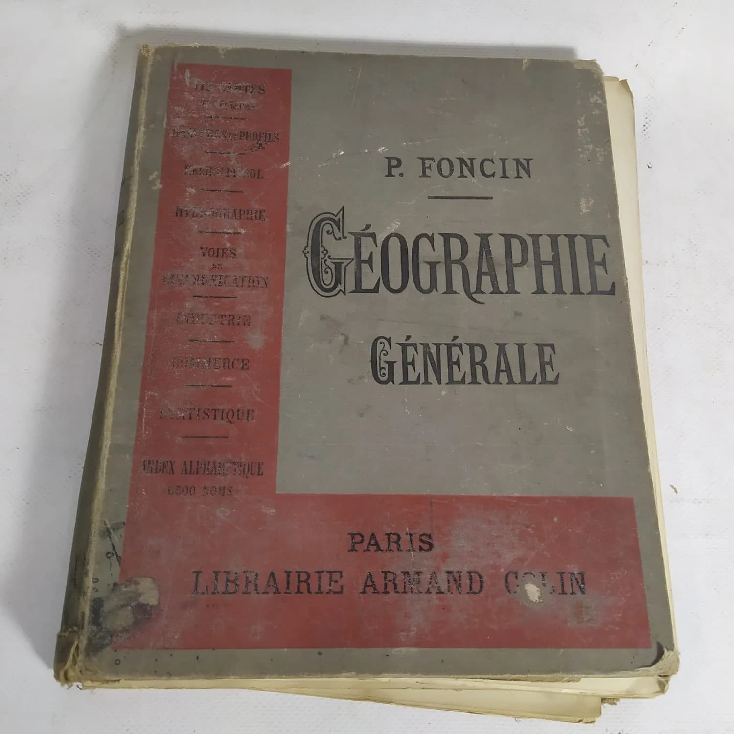 Libro géographie générale