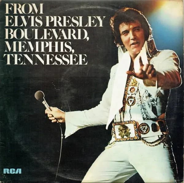 Elvis Presley Boulevard, Memphis, Tennessee 1976 LP