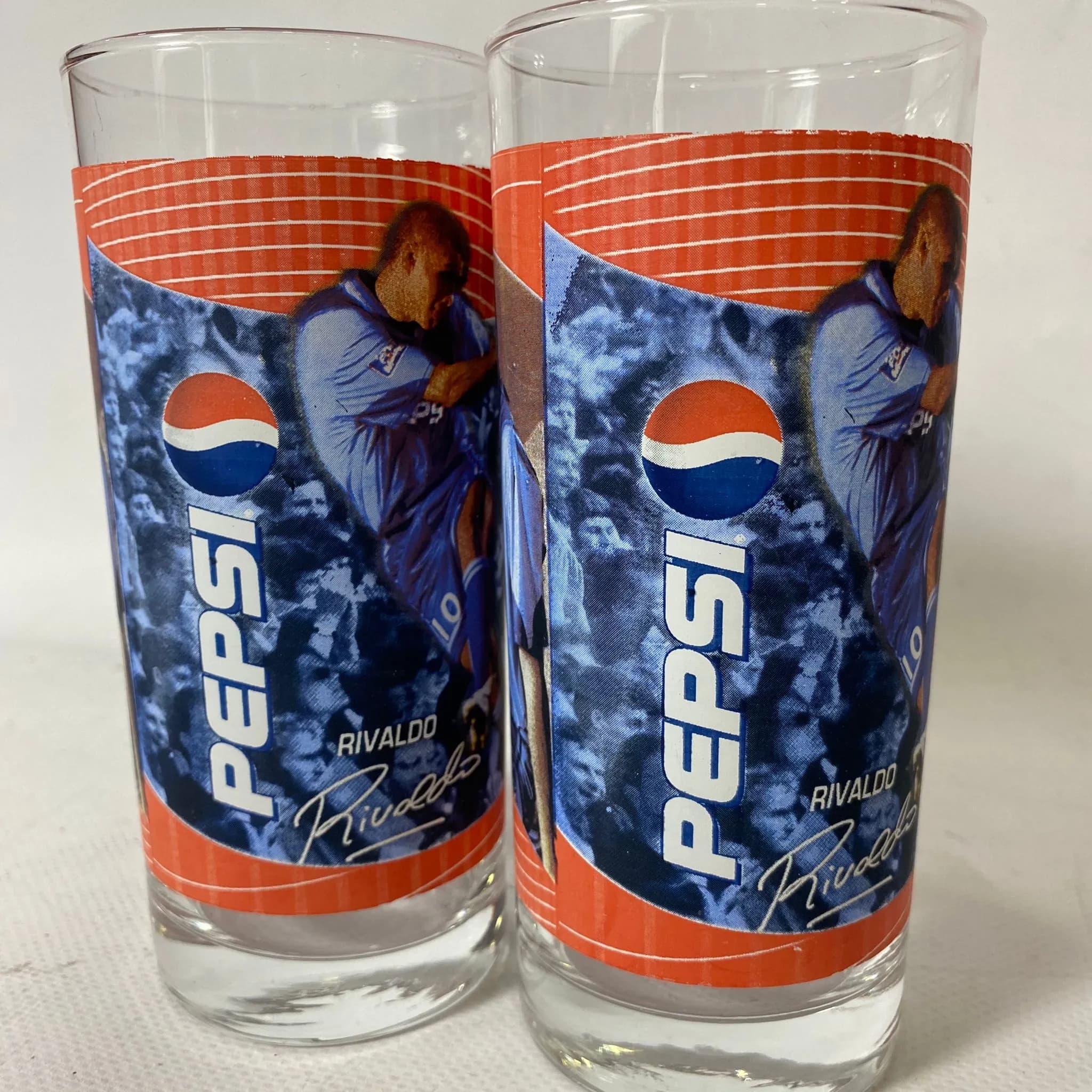 Vasos Telepizza (Pepsi, Rivaldo)
