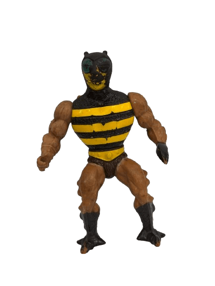 Figura de acción Mattel Buzz Off 1983 6"' He-Man Masters of the Universe abeja