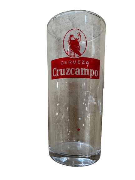 Vaso de tubo Cruzcampo