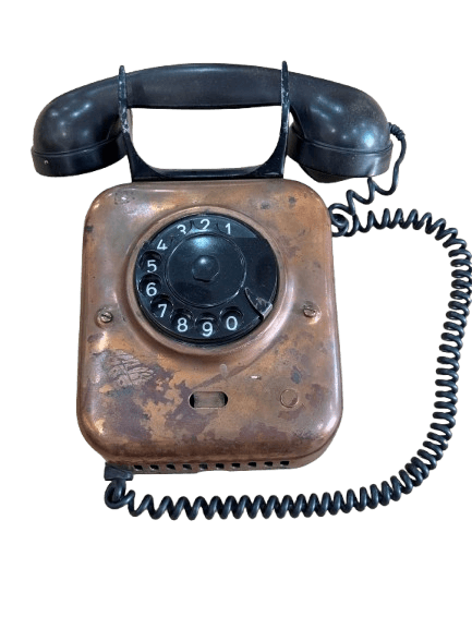 Telefono antiguo de pared