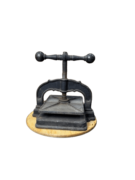 Prensa de encuadernacion