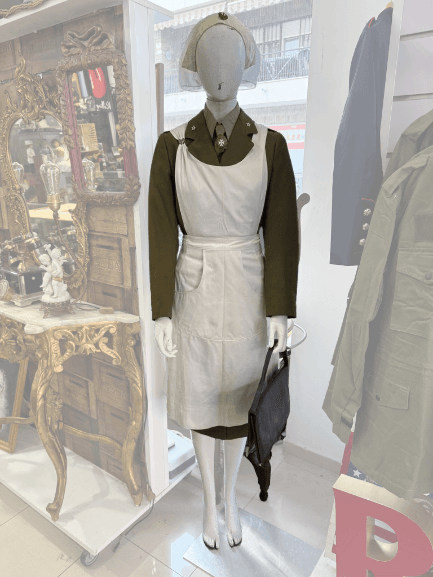 Uniforme de enfermera años 40