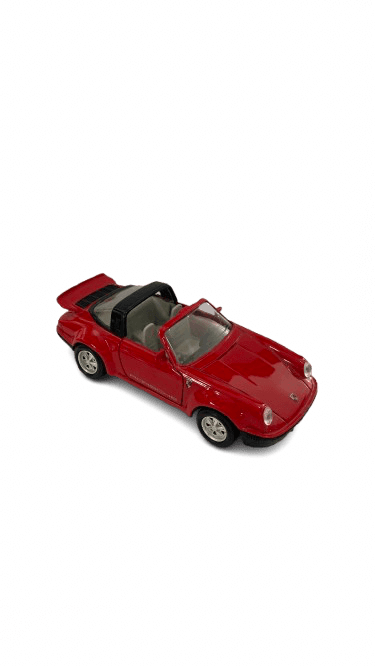 Miniatura de coche deportivo clásico rojo