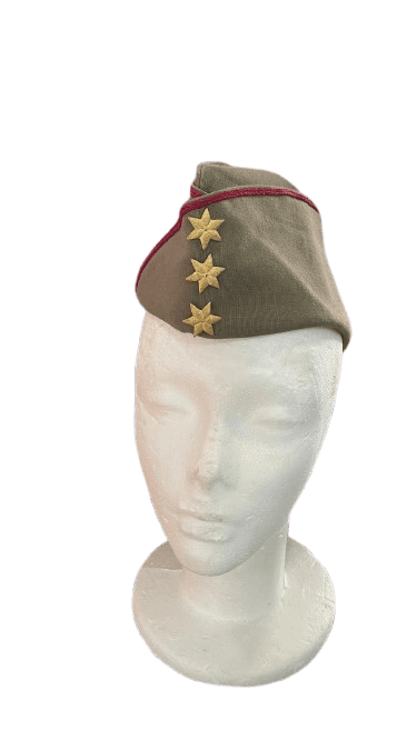 Gorro de Oficial Militar con Estrellas