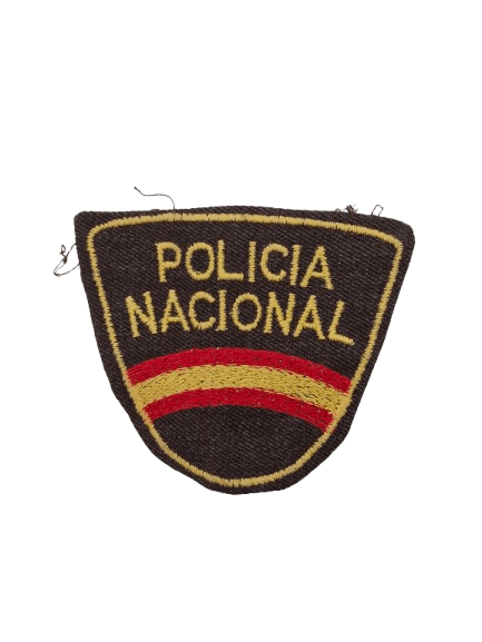 Parche de escudo bordado