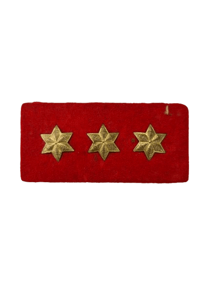 conjunto de insignias militar