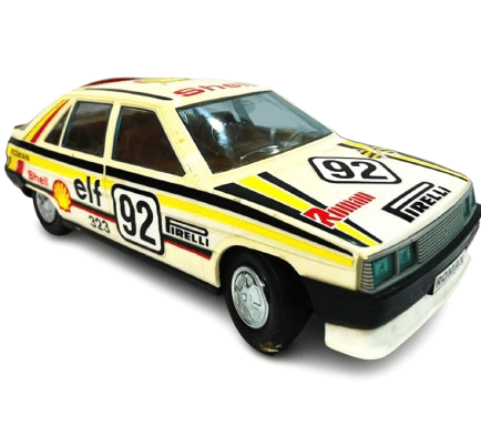 Coche de Rally Clásico - Juguetes Román - Años 80