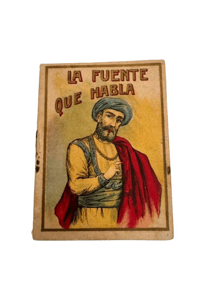 Cromo antiguo de la serie La Fuente que Habla