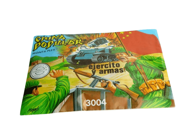 Sobre vintage de Montaplex: China Popular Ejército y Armas 3004