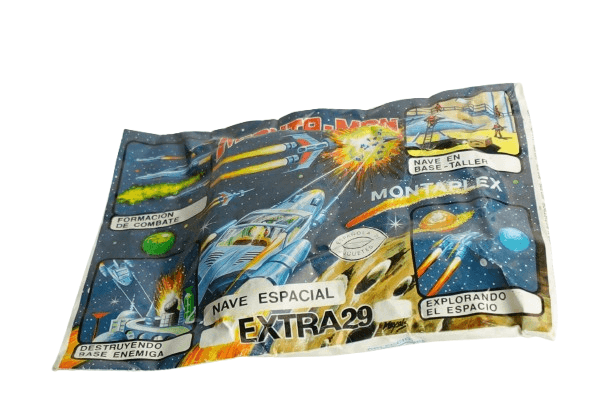 Sobre vintage de Montaplex: Monta-Man Nave Espacial Extra 29