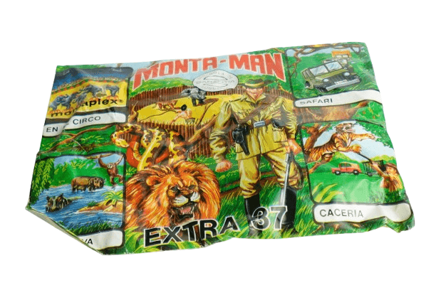 Sobre vintage de Montaplex: Monta-Man Safari