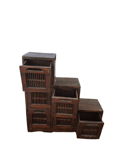 Mueble Organizador en Escalera