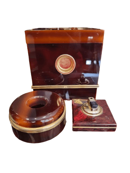 Set de Fumador Vintage Mid-Century 1970