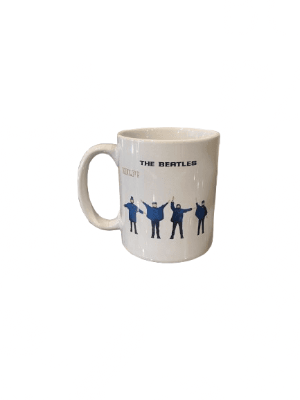 Taza Cerámica Vintage Help! The Beatles