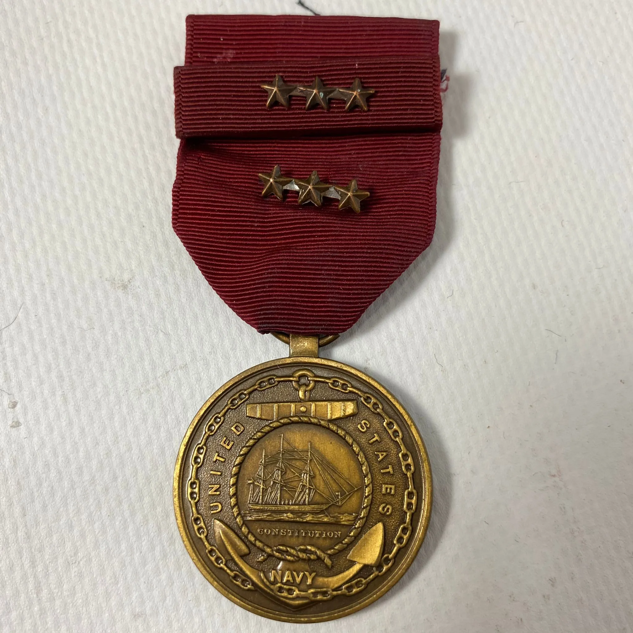 Medalla USA constitución naviera