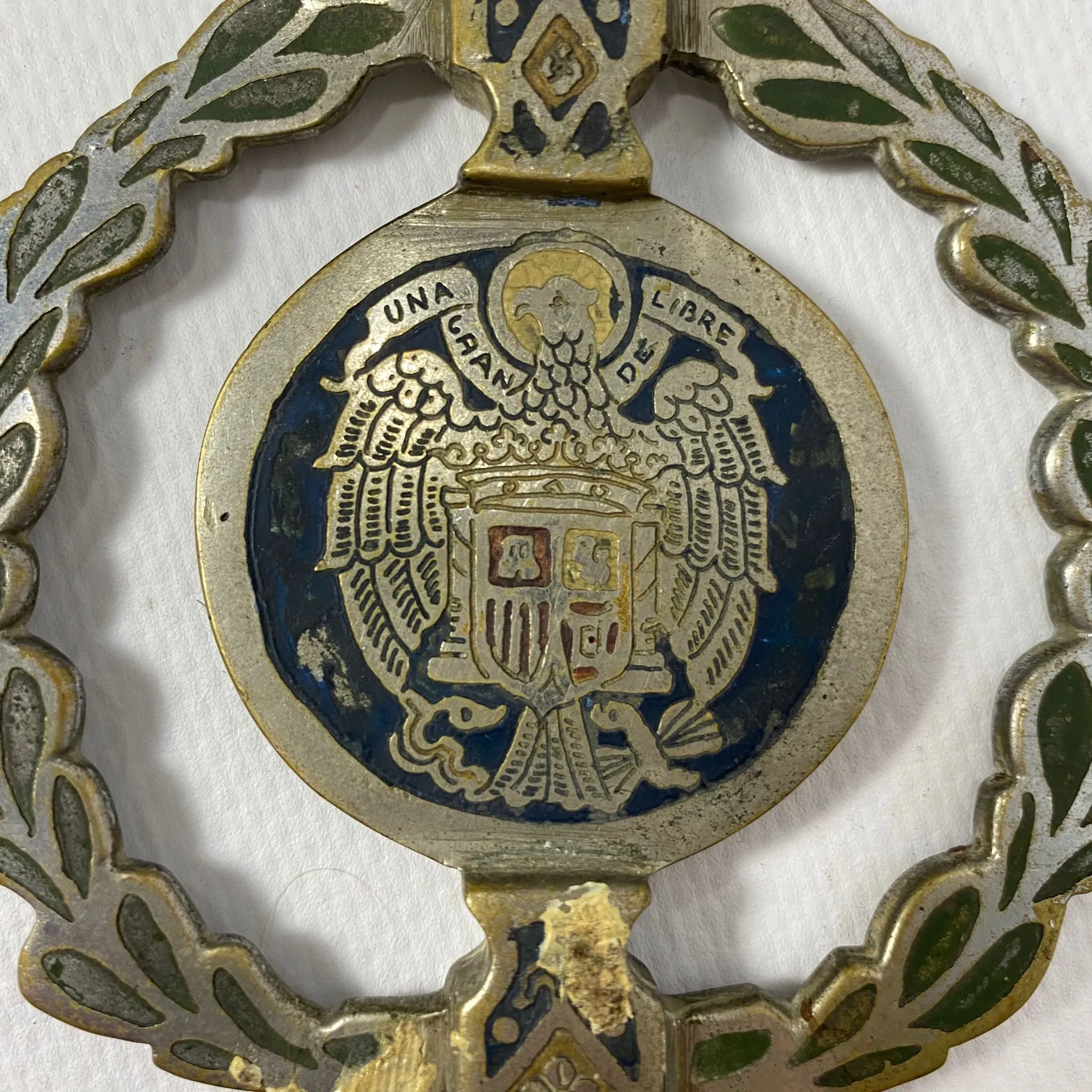 Águila de San Juan laureada en metal 1958. - Imagen 3