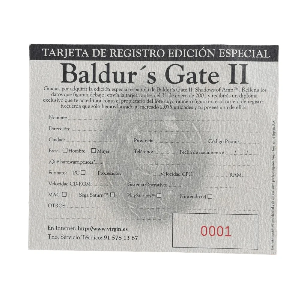 Baldur´s Gate II Shadows of Ann Edición coleccionista - Imagen 7