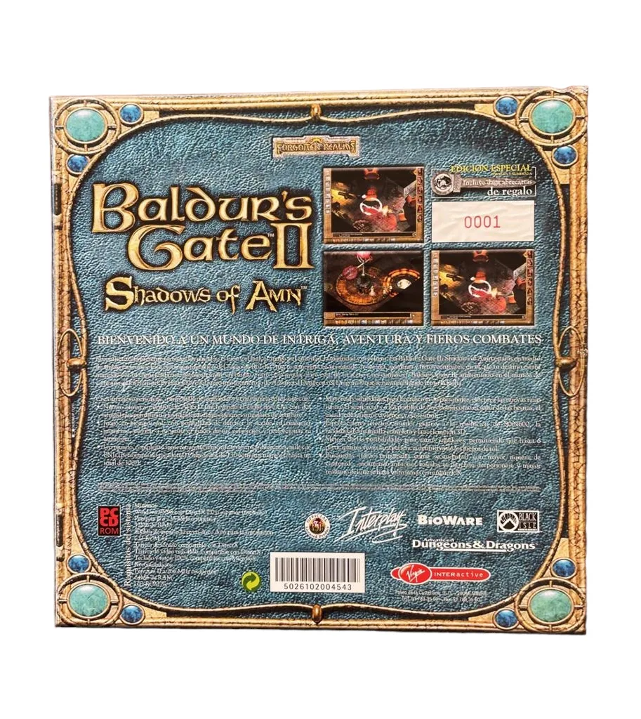 Baldur´s Gate II Shadows of Ann Edición coleccionista - Imagen 8