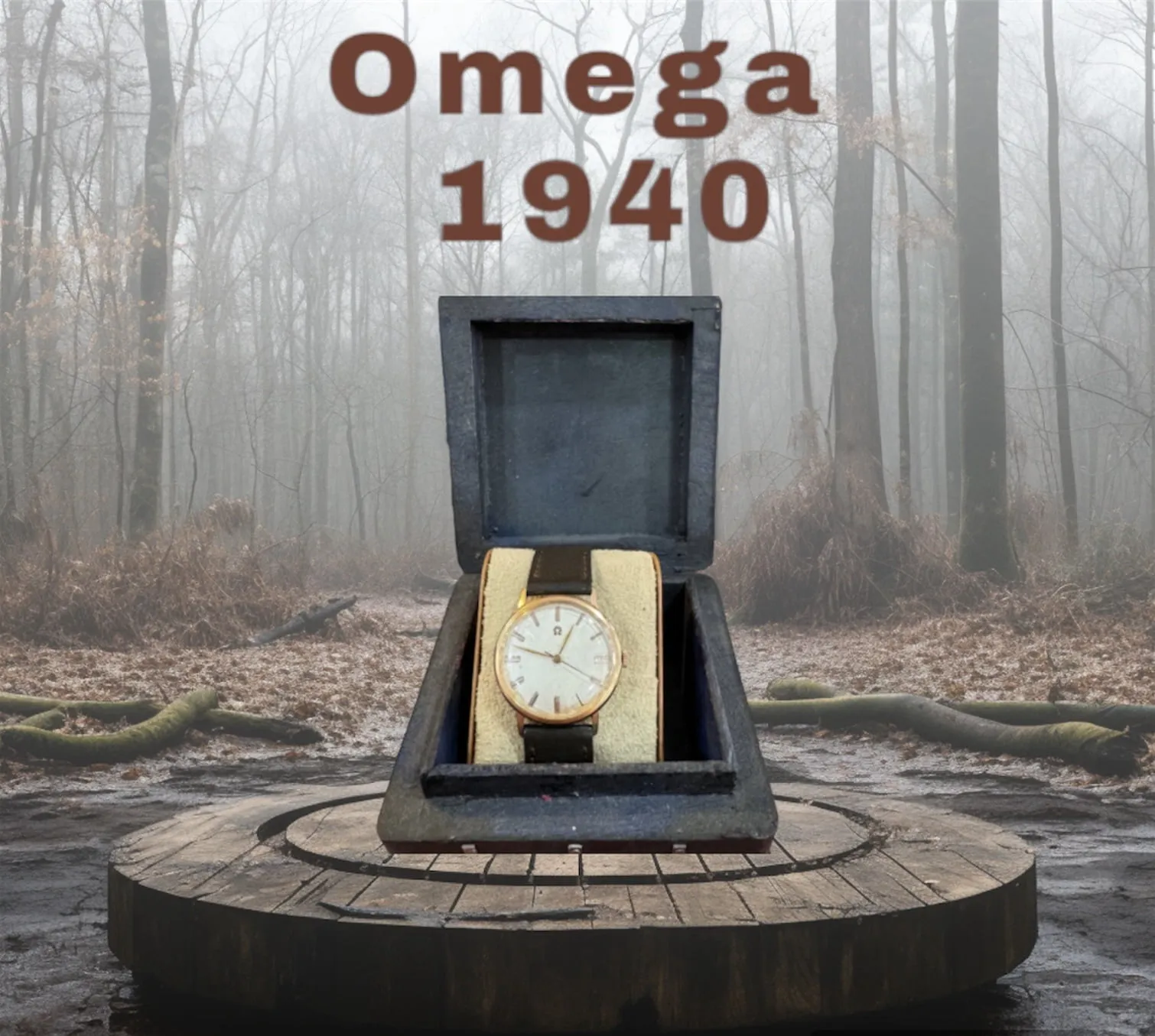 Reloj de pulsera Omega Original 1940 32mm - Imagen 3