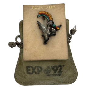Pin Curro Expo 92 Sevilla1992 Plata