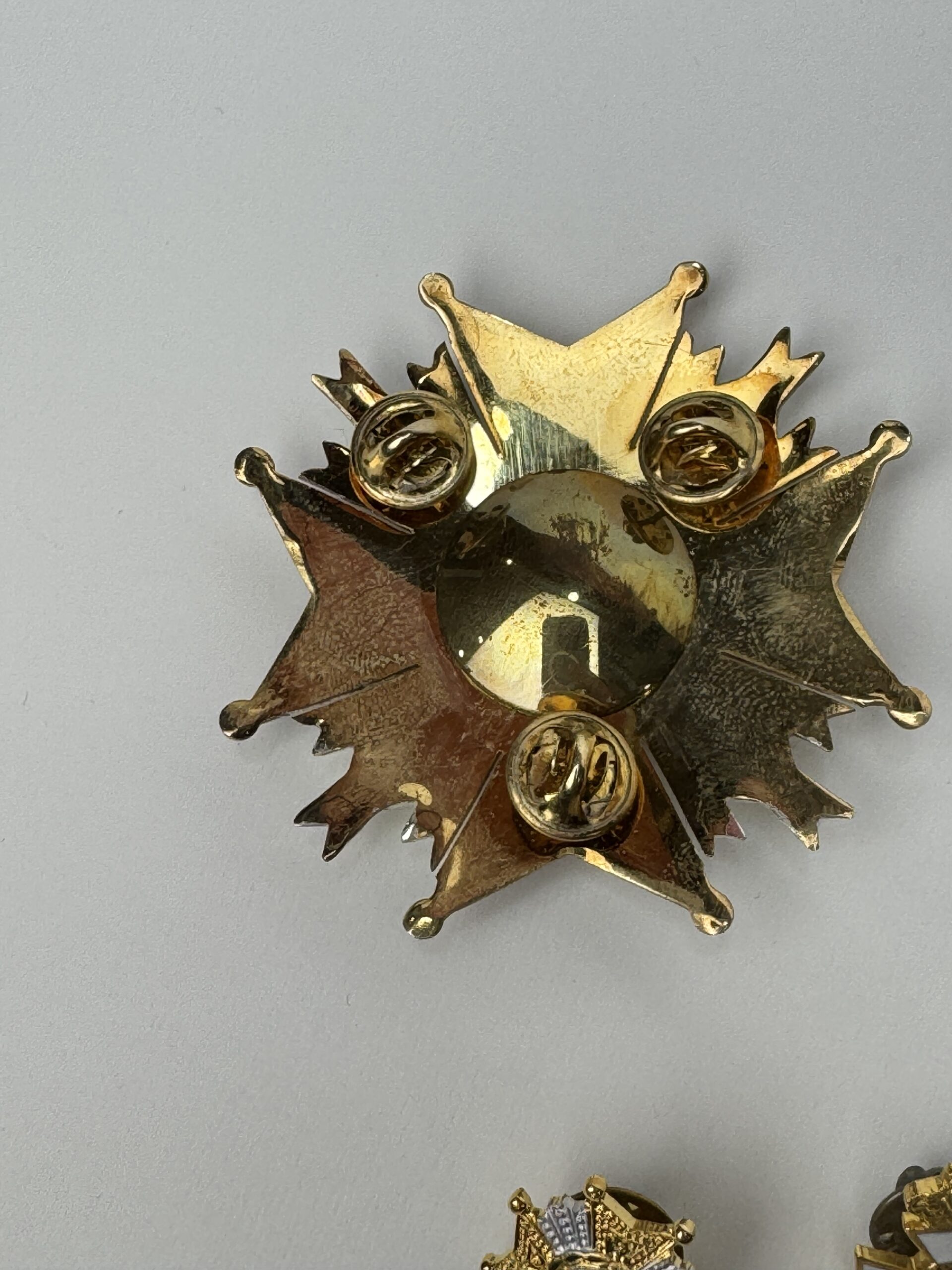 Conjunto Placa , Encomienda y Medalla San Hermenegildo de general E.T época Transición - Imagen 5