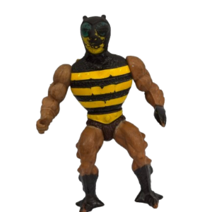 Figura de acción Mattel Buzz Off 1983 6"' He-Man Masters of the Universe abeja